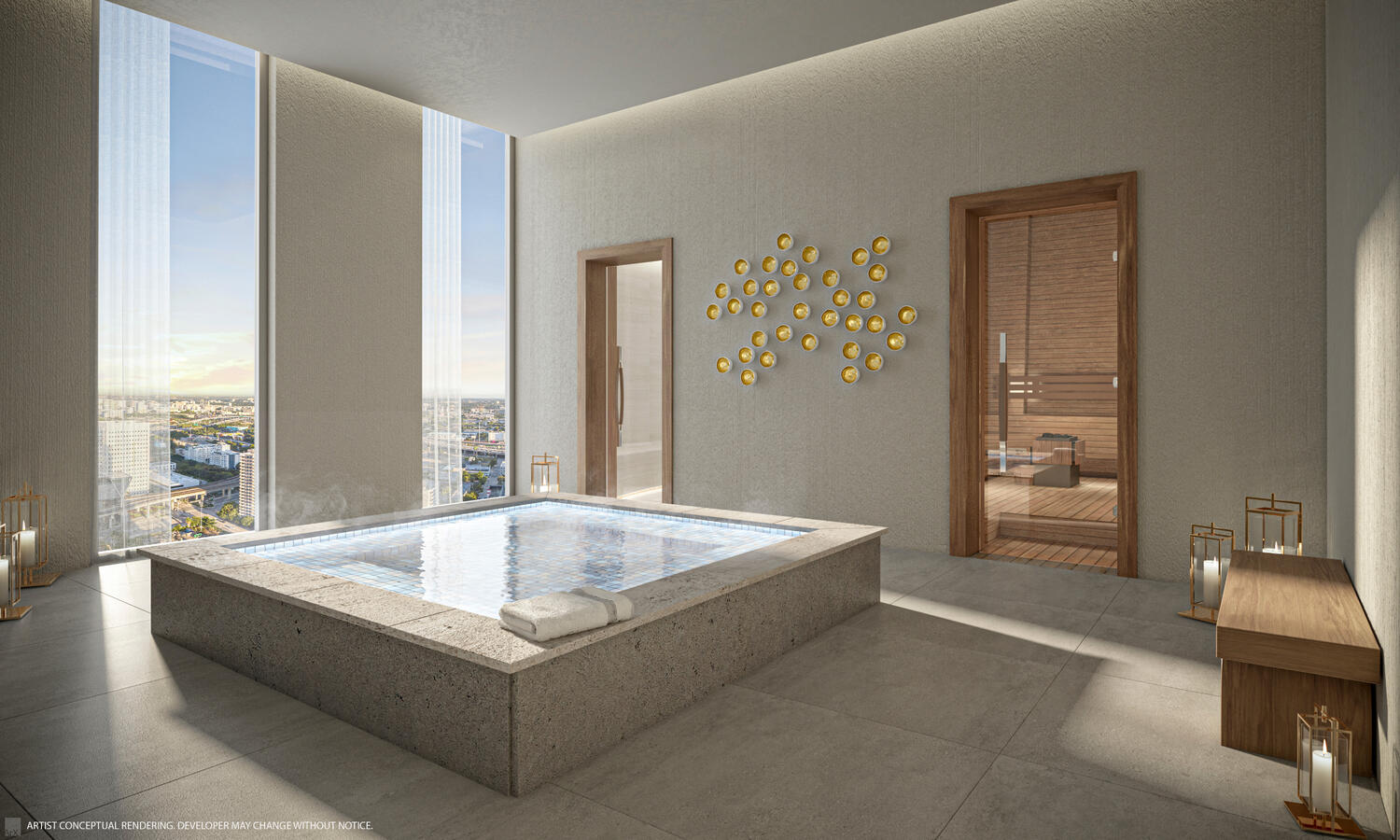 Jacuzzi, cabanas and grilling stations perfect for entertaining